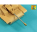 StuK.40 L/48 7,5cm barrel with early model muzzle brake for StuG.III Ausf.F/8 and StuG.III Ausf.G early 1/35 ABER 35 L-058N
