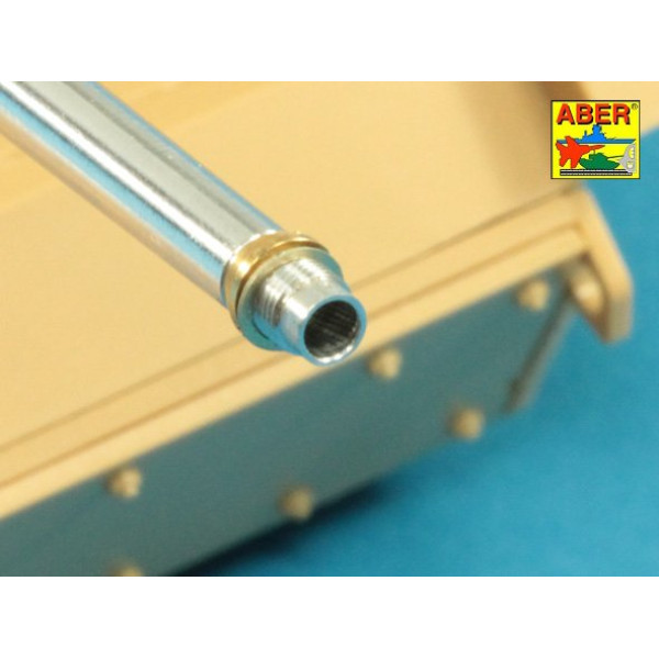 StuK.40 L/48 7,5cm barrel with late muzzle brake for Stug.III, Ausf G late and Stug.IV - early model 1/35 ABER 35 L-060N