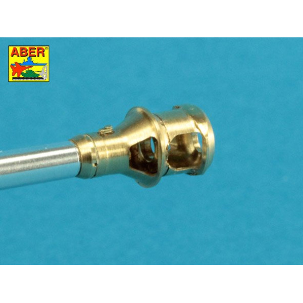 StuK.40 L/48 7,5cm barrel with late muzzle brake for Stug.III, Ausf G late and Stug.IV - early model 1/35 ABER 35 L-060N