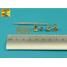 StuK.40 L/48 7,5cm barrel with final muzzle brake for Stug.III, Ausf G final and Stug.IV late model 1/35 ABER 35 L-061N