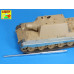 128mm PaK 44 L/55 gun barrel for Sd.Kfz.186 Jagdtiger (Tamiya) 1/35 ABER 35 L-084