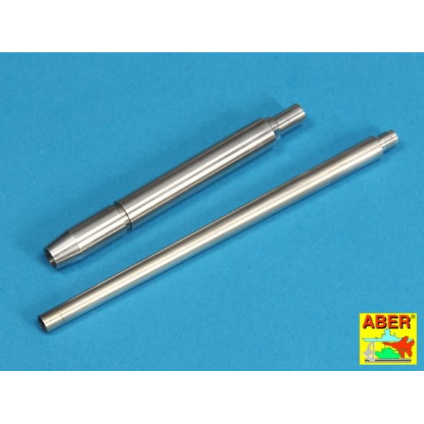 128mm PaK 44 L/55 gun barrel for Sd.Kfz.186 Jagdtiger (Tamiya) 1/35 ABER 35 L-084