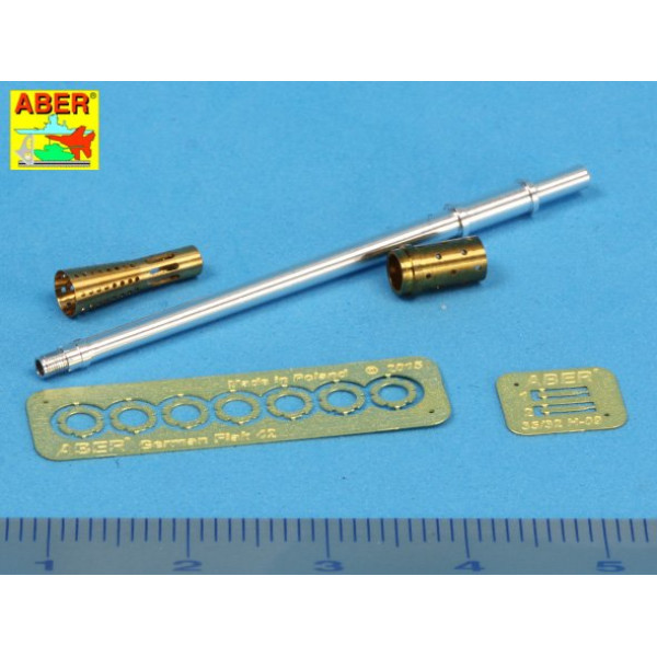 3,7cm Flak 42 barrel 1/35 ABER 35 L-107 
