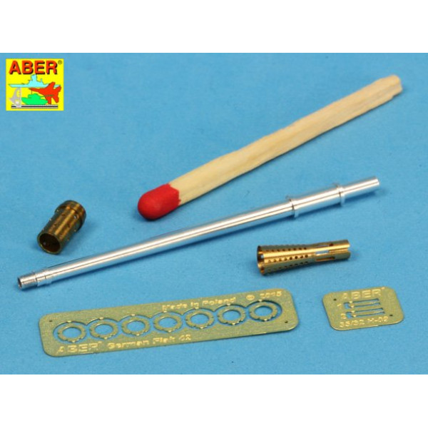 3,7cm Flak 42 barrel 1/35 ABER 35 L-107 