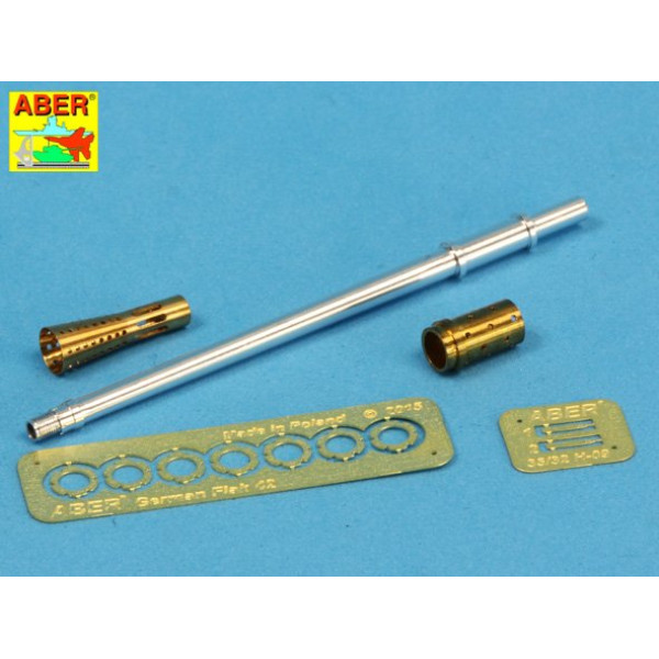 3,7cm Flak 42 barrel 1/35 ABER 35 L-107 