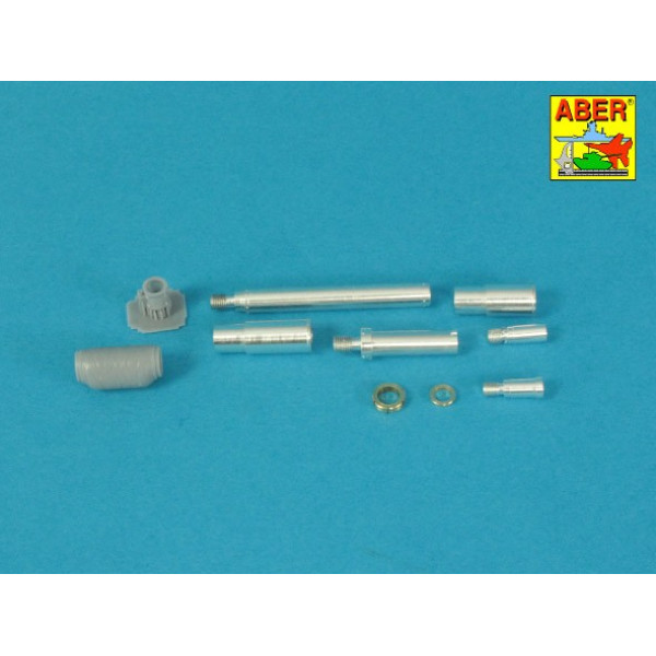 120 mm L/44 Barrel for German Tank Leopard 2A4/A5 1/35 ABER 35 L-129