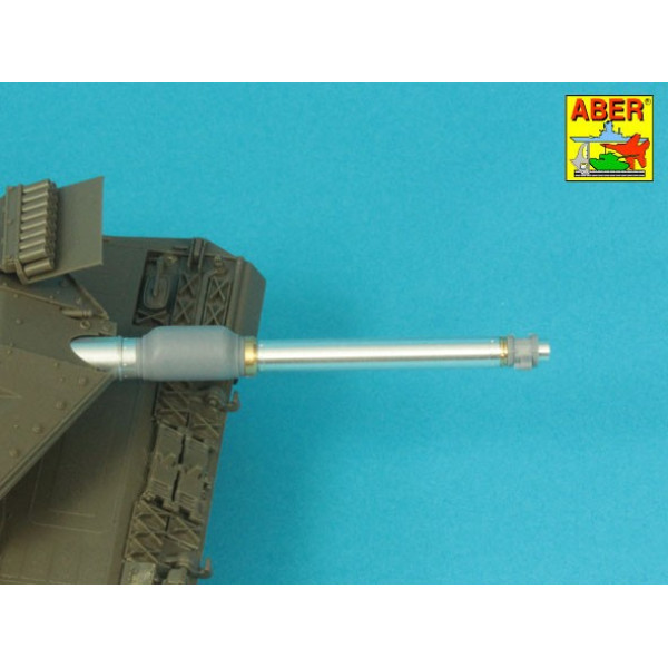 120 mm L/44 Barrel for German Tank Leopard 2A4/A5 1/35 ABER 35 L-129