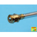 U.S 76 mm M1A2 barrel with muzzle brake for Sherman M4 series tanks with M62 mount 1/35 ABER 35 L-137