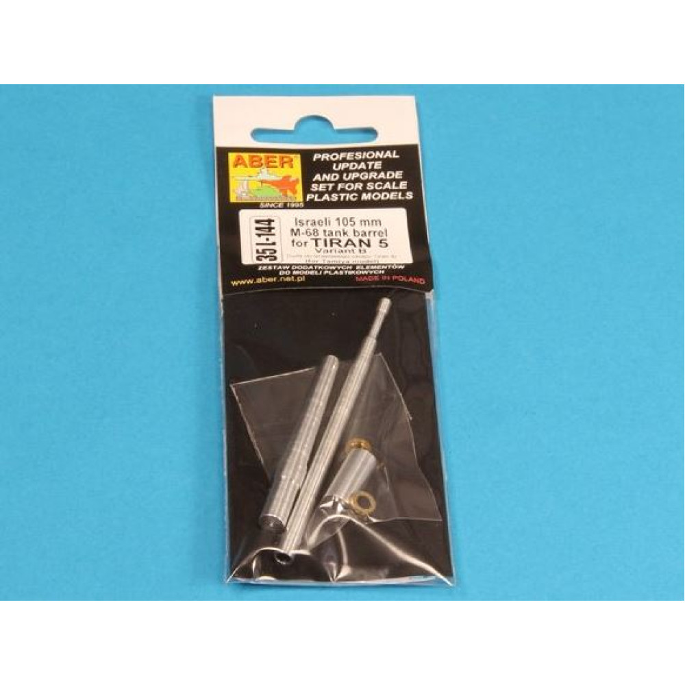 Israeli 105 mm M-68 tank barrel for TIRAN 5 - Variant B 1/35 ABER 35 L-144