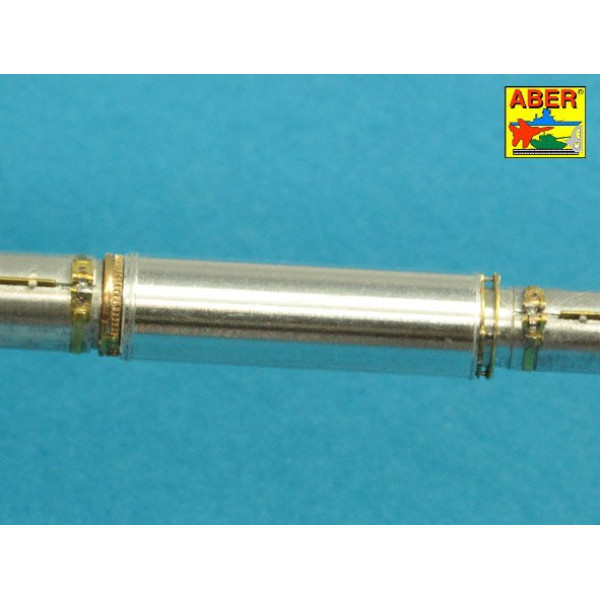 125mm 2A46M-4 Barrel for Tank T-80U; T-80UM; T-80UD & Ukrainian T-84 1/35 ABER 35 L-146