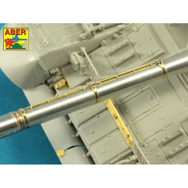 125mm 2A46M-4 Barrel for Tank T-80U; T-80UM; T-80UD & Ukrainian T-84 1/35 ABER 35 L-146