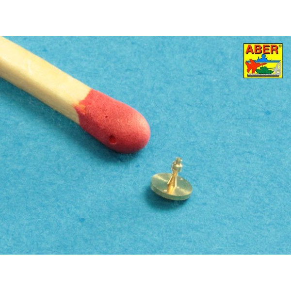 125mm 2A46M-4 Barrel for Tank T-80U; T-80UM; T-80UD & Ukrainian T-84 1/35 ABER 35 L-146