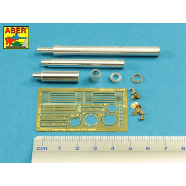 125mm 2A46M-4 Barrel for Tank T-80U; T-80UM; T-80UD & Ukrainian T-84 1/35 ABER 35 L-146