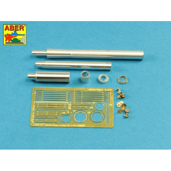 125mm 2A46M-4 Barrel for Tank T-80U; T-80UM; T-80UD & Ukrainian T-84 1/35 ABER 35 L-146