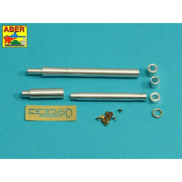 125mm 2A46M-5/6 Barrel for Russian Tank T-72B3; T-90S/MS 1/35 ABER 35 L-149