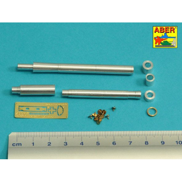 125mm 2A46M-5/6 Barrel for Russian Tank T-72B3; T-90S/MS 1/35 ABER 35 L-149