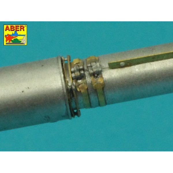 125mm 2A46M-5/6 Barrel for Russian Tank T-72B3; T-90S/MS 1/35 ABER 35 L-149