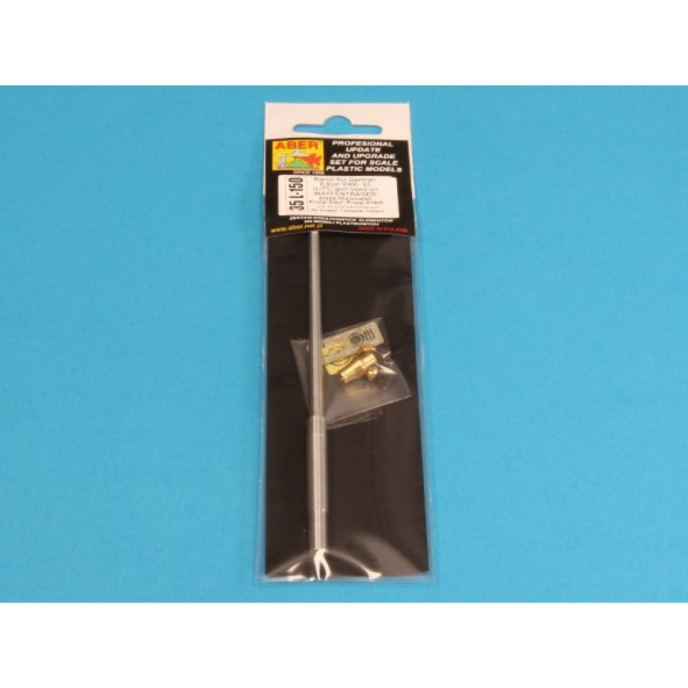 Barrel for German 8,8cm PAK-43 gun used on Waffentrager 1/35 ABER 35 L-150