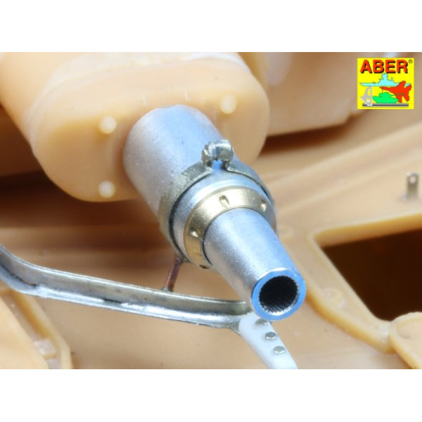  75mm KwK 37 L/24 Barrel for Pz.Kpfw.III.Ausf.N and Pz.Kpfw.IV Ausf.A,B,C,D,E, 1/35 ABER 35 L-157