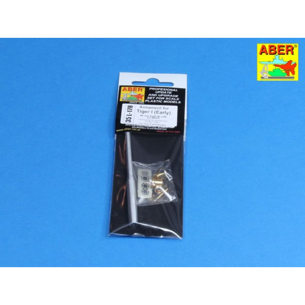 Armament for Tiger I (Early model)  1/35 ABER 35 L-178
