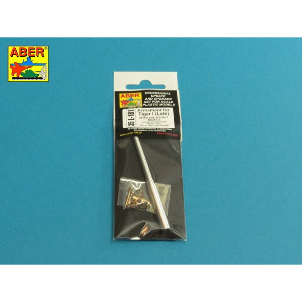 Armament for Tiger I (Late model) 1/35 ABER 35 L-181
