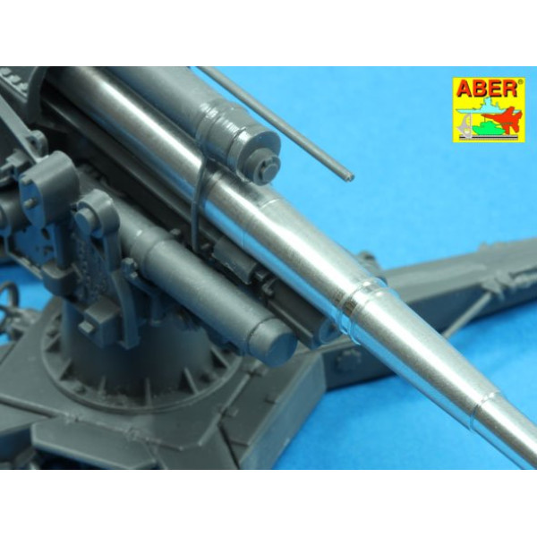 German 88mm L/56 single-piece barrel for Flak 18/37 1/35 ABER 35 L-190