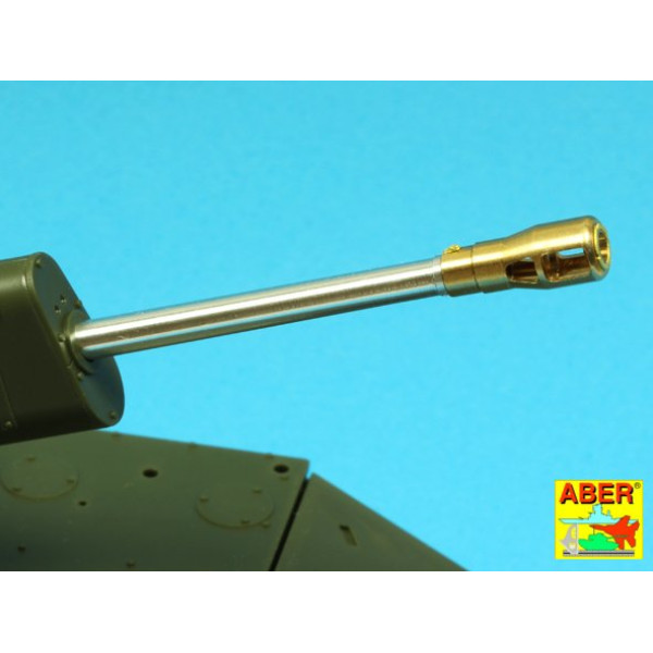 76,2mm ZiS-3 barrel for SELF-PROPELLED GUN SU-76M 1/35 ABER 35 L-202