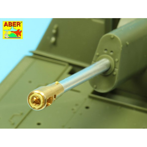 76,2mm ZiS-3 barrel for SELF-PROPELLED GUN SU-76M 1/35 ABER 35 L-202
