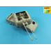 Armament for Soviet SPAAG ZSU-57-2 57mm S-68 x2pcs. 1/35 ABER 35 L-205