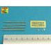 Barrels for ZSU-23-4 Shilka Self-propelled AA gun 1/35 ABER 35 L-213