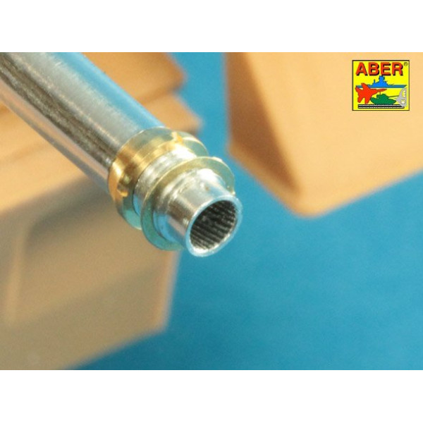 75mm KwK40L/48 barrel with middle model muzzle brake for Germ.Pz.Kpfw.VI, Ausf.H 1/35 ABER 35 L-237