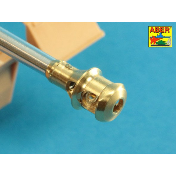 75mm KwK40L/48 barrel with middle model muzzle brake for Germ.Pz.Kpfw.VI, Ausf.H 1/35 ABER 35 L-237