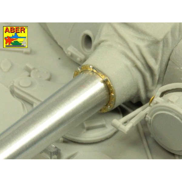 125mm 2A46 Barrel for Russian Tank T-64 & T-72A – without thermal cover 1/35 ABER 35 L-250