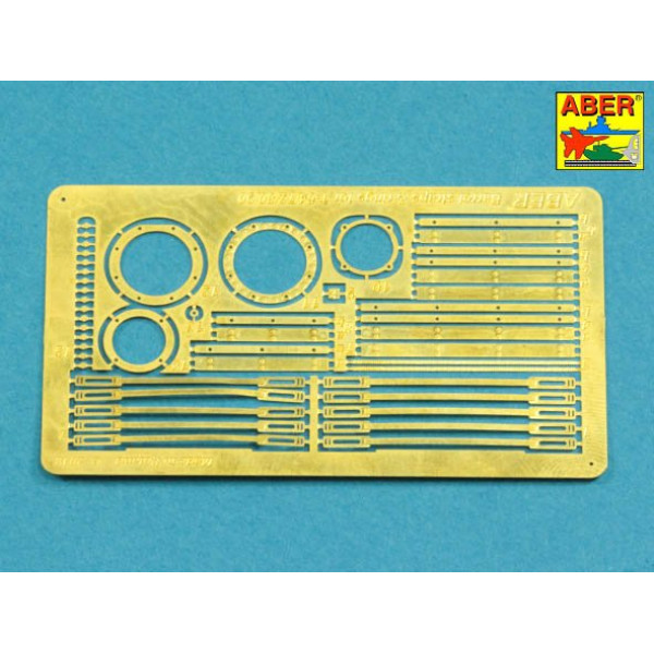 125mm 2A46 Barrel for Russian Tank T-64 & T-72A – without thermal cover 1/35 ABER 35 L-250