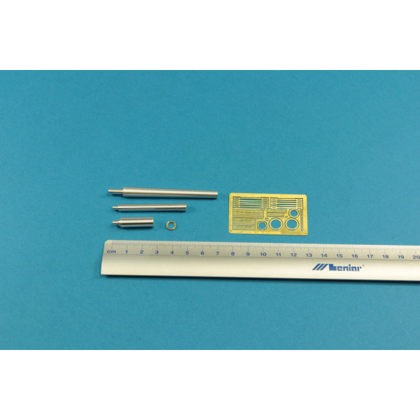 125mm 2A46 Barrel for Russian Tank T-64 & T-72A – without thermal cover 1/35 ABER 35 L-250