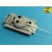 Israeli 105 mm M-68 tank barrel for TIRAN 4 Sh 1/35 ABER 35 L-255