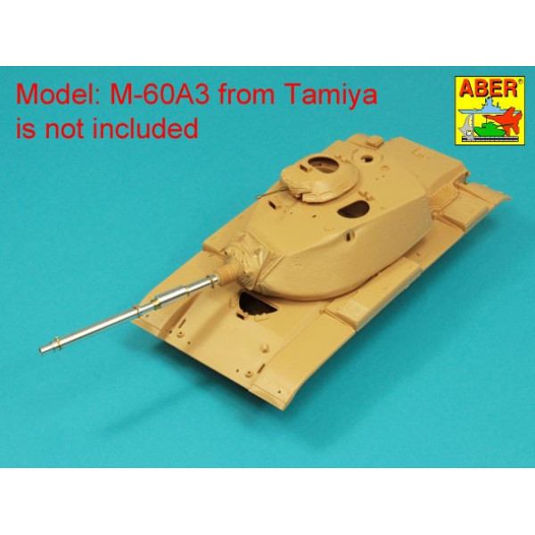105 mm M-68 barrel with thermal shroud for M60A3 Tank 1/35 ABER 35 L-281