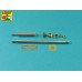 105 mm M-68 tank barrel for U.S. M60 Tank 1/35 ABER 35 L-282