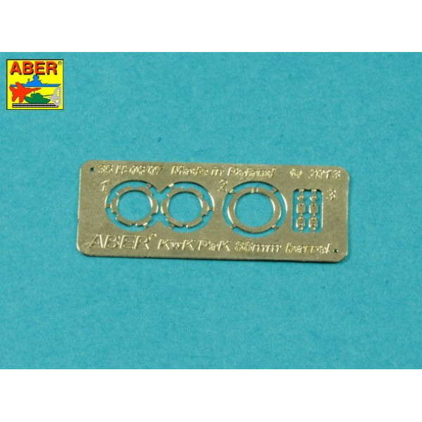 105 mm M-68 tank barrel for U.S. M60 Tank 1/35 ABER 35 L-282