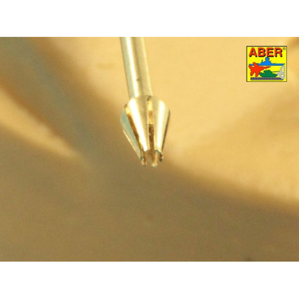 Barrel to U.S. M85 cal .50 heavy machine gun used on M60, M728, LVTP7 1/35 ABER 35 L-297