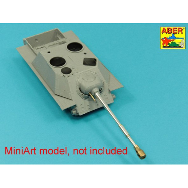 Armament for Soviet SU-122-54: 1x122 mm D-49 gun barrel, 1x14,5 mm KPVT 1/35 ABER 35 L-298