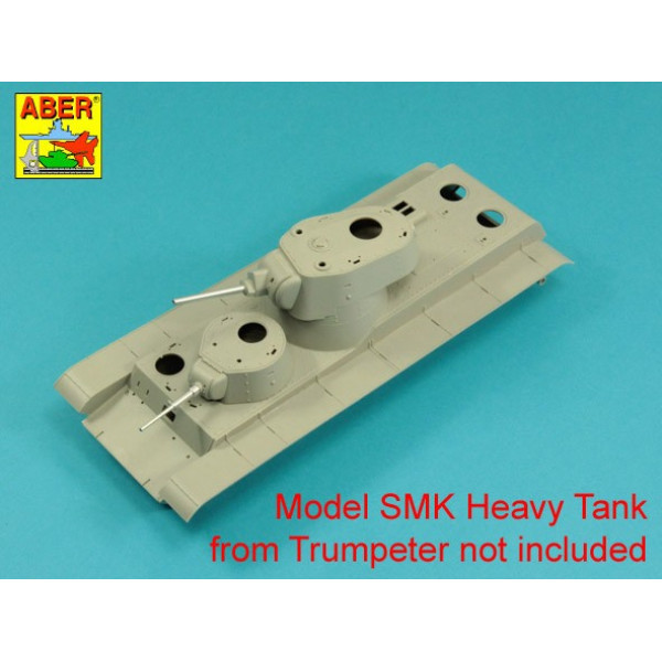 Main Armament for Soviet Heavy Tank SMK 1x76,2mm L-11, 1x45mm M1932  1/35 ABER 35 L-318