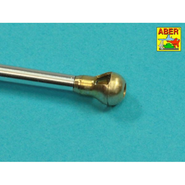 Germ.75mm barrel for KwK40L/43 with single baffle muzzle brake for Pz.Kpfw.VI, Ausf.G -early  1/35 ABER 35 L-322