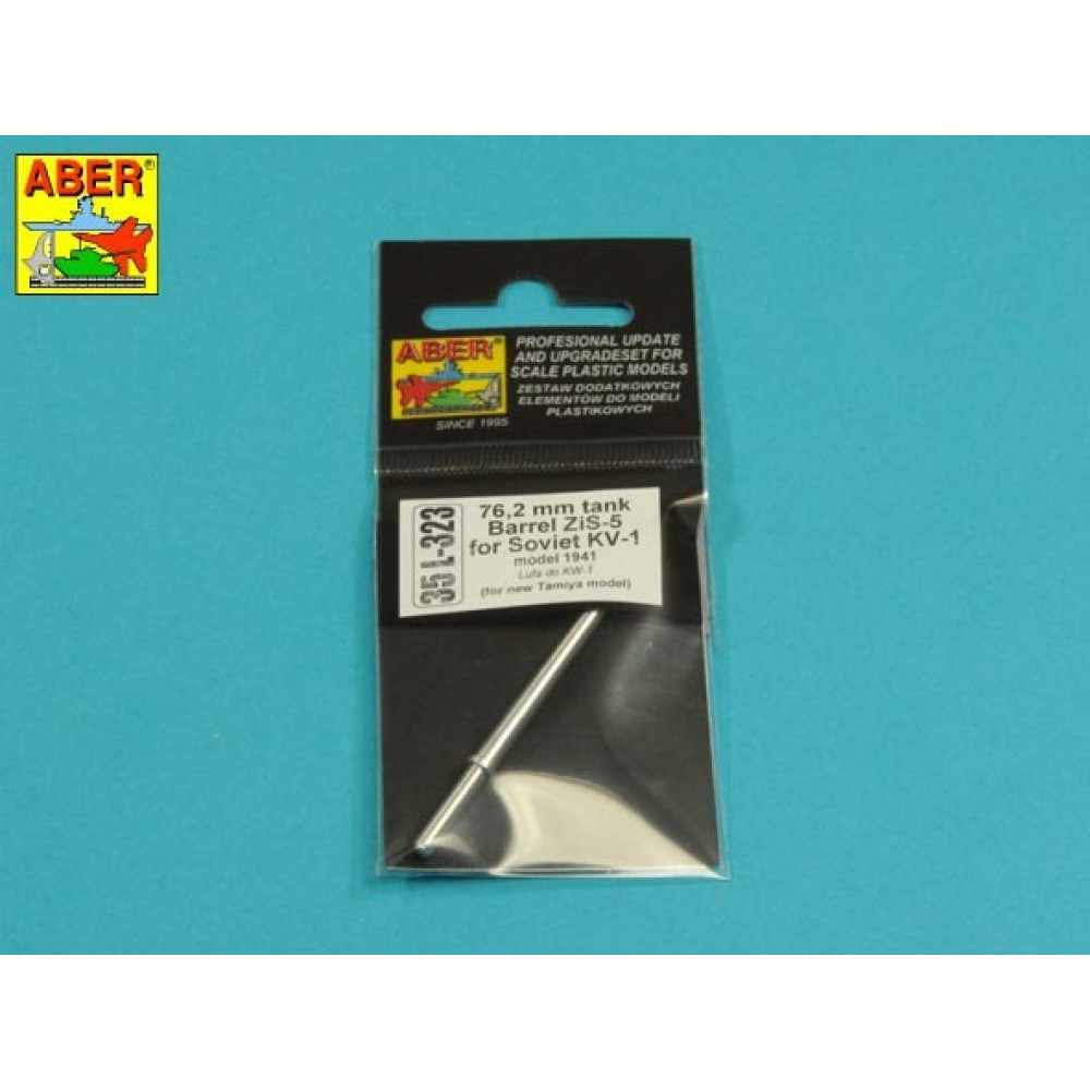 76,2mmZiS-5 barrel for Soviet KV-1 Heavy Tank  1/35 ABER 35 L-323