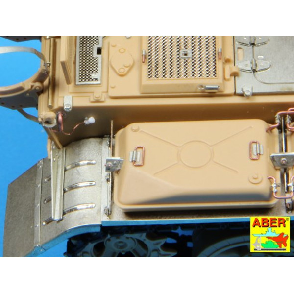 Photo-etched Iraqi Medium Tank T-55 ''ENIGMA'' - vol.1 - basic set 1/35 ABER 35253