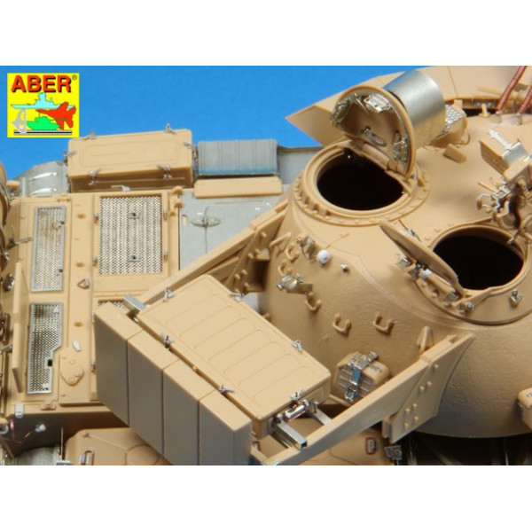 Photo-etched Iraqi Medium Tank T-55 ''ENIGMA'' - vol.1 - basic set 1/35 ABER 35253