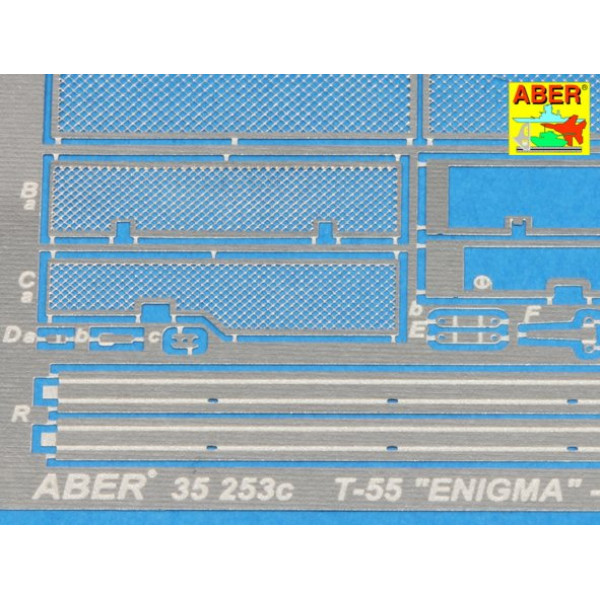 Photo-etched Iraqi Medium Tank T-55 ''ENIGMA'' - vol.1 - basic set 1/35 ABER 35253