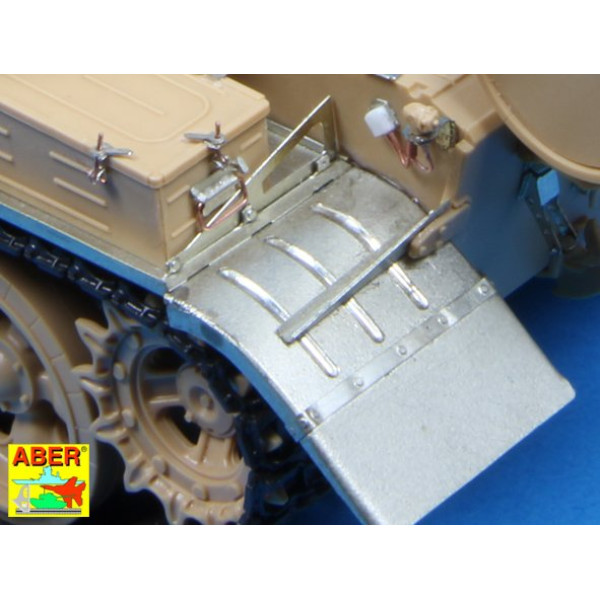 Photo-etched Iraqi Medium Tank T-55 ''ENIGMA'' - vol. 2 - fenders  1/35 ABER 35254