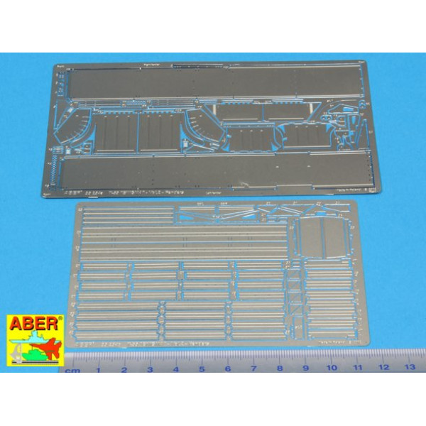 Photo-etched Iraqi Medium Tank T-55 ''ENIGMA'' - vol. 2 - fenders  1/35 ABER 35254