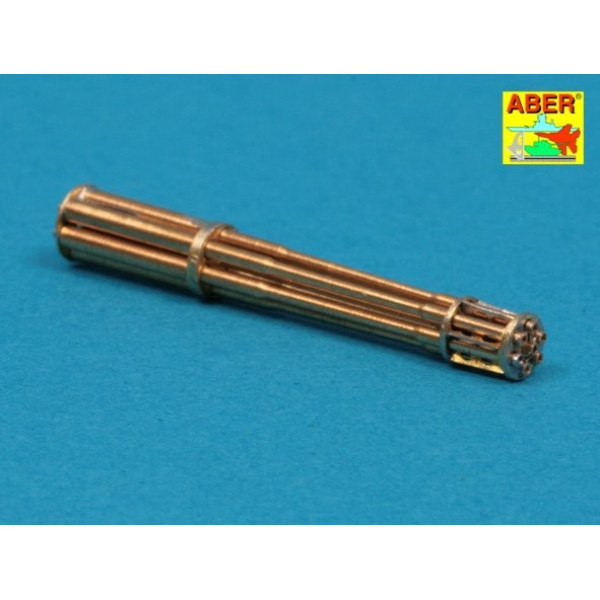 Set of barrels for 20 mm gun M61A1used in modern US Force aircrafts 1/48 Aber A48 050